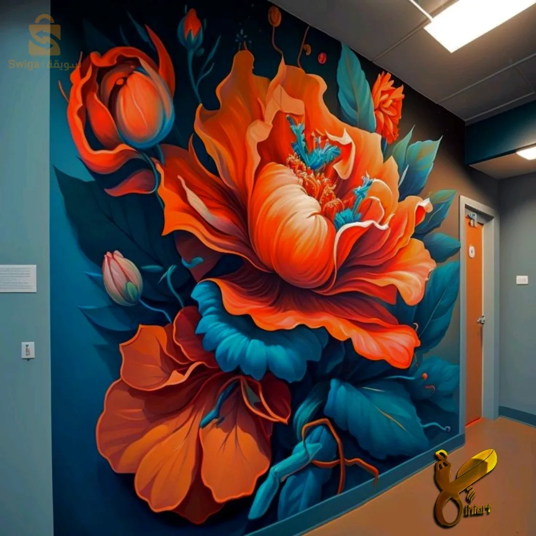 رسم جداريات إشهاري وتزيينة ©️👌