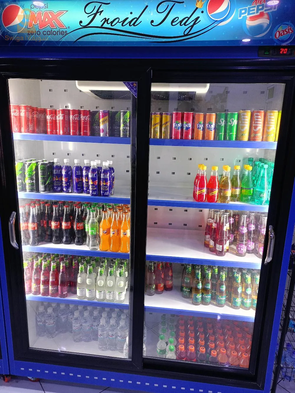 ثلاجة مقهىجديدة