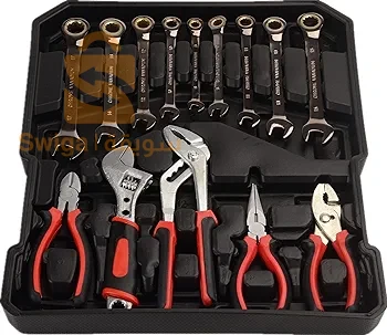 حقيبة أدوات الصيانة الإحترافية 399 قطعة  Ensemble D’outils De Maintenance 399Pcs Multifonction Avec Valise de Rangements
