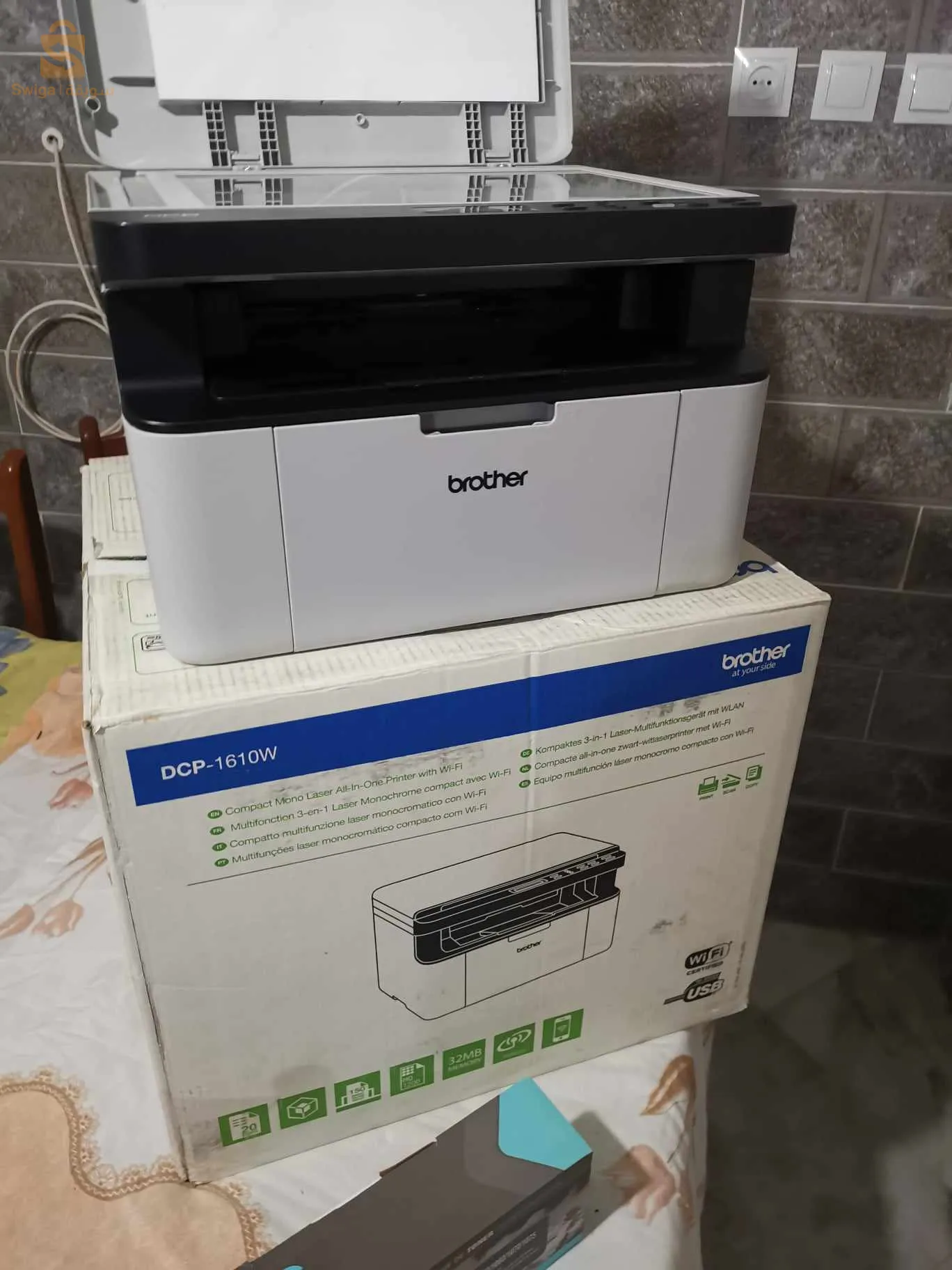 imprimante brother dcp 1610w wifi multifonction laser +Tombeur offert gratuit