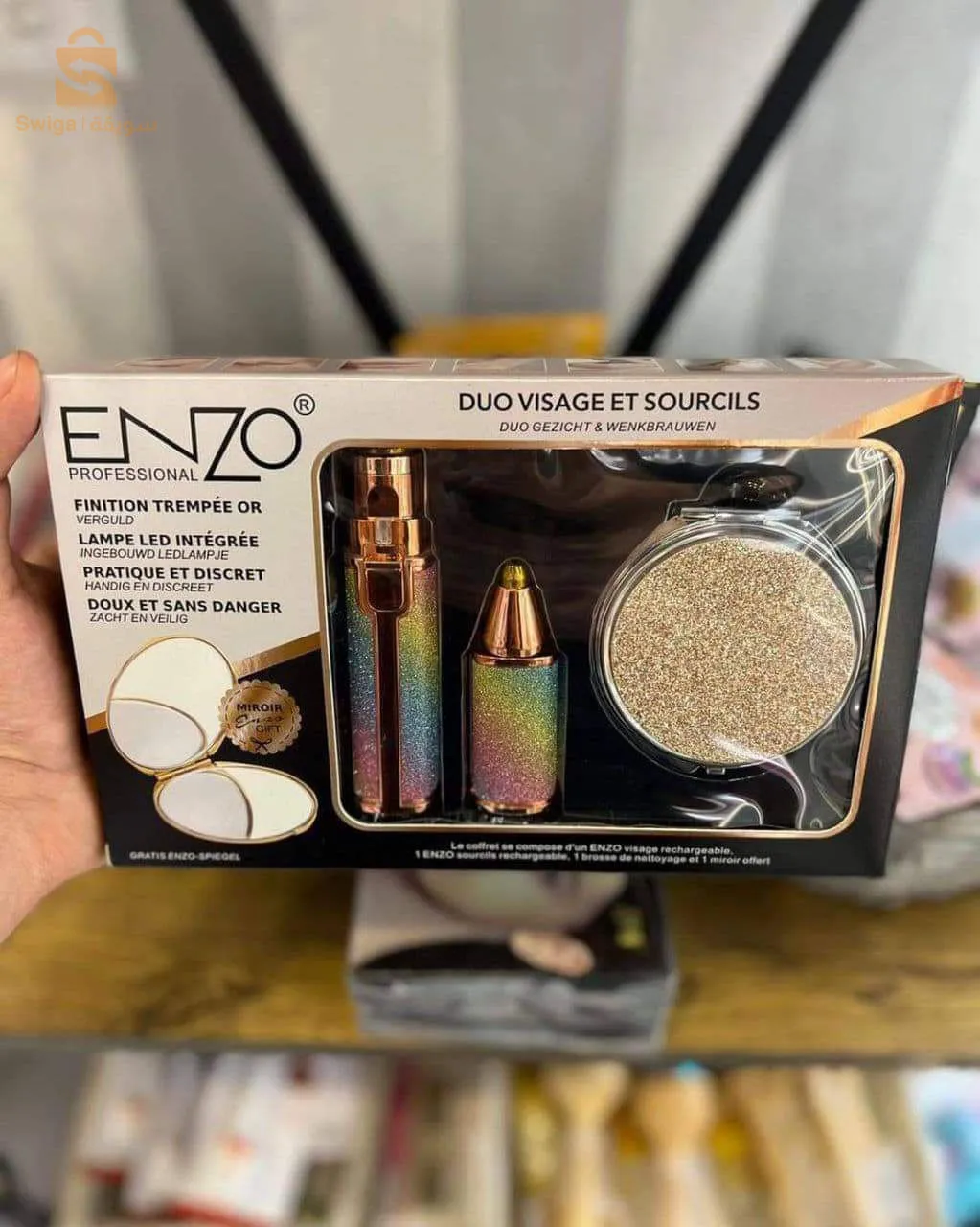 Épilateur Enzo Duo visage et sourcils