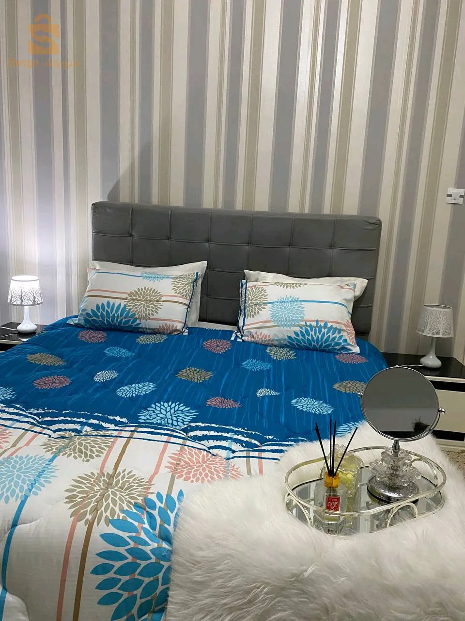 🔻Couette-couvre lit deux places meilleur qualité