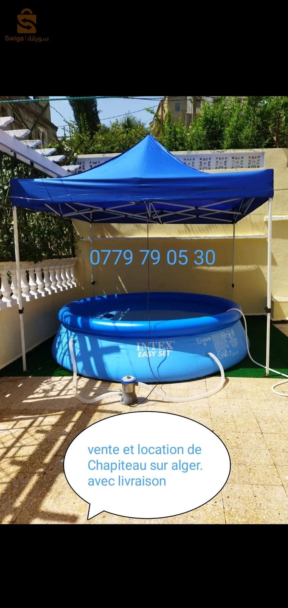 chapiteau et bâche de Chapiteau