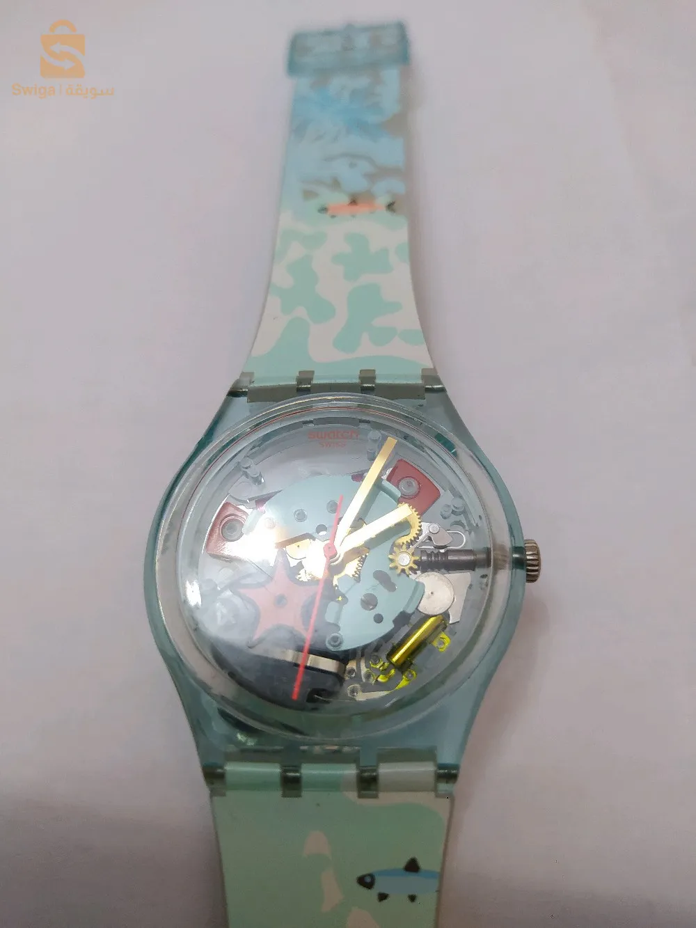 ساعة خاصه للأطفال أصلية swatch