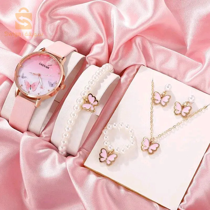 ساعات يد + اكسسوارات ❤❤
✨ساعة + ڨورمات + سنسلة+مناڨش (ميحولوش) ✨