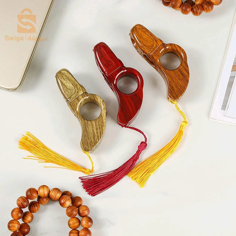 Compteur de doigt perle Tasbih islamique V2 – جهاز تسبيح رقمي محمول، سبحة صلاة مع عداد رقمي$👍