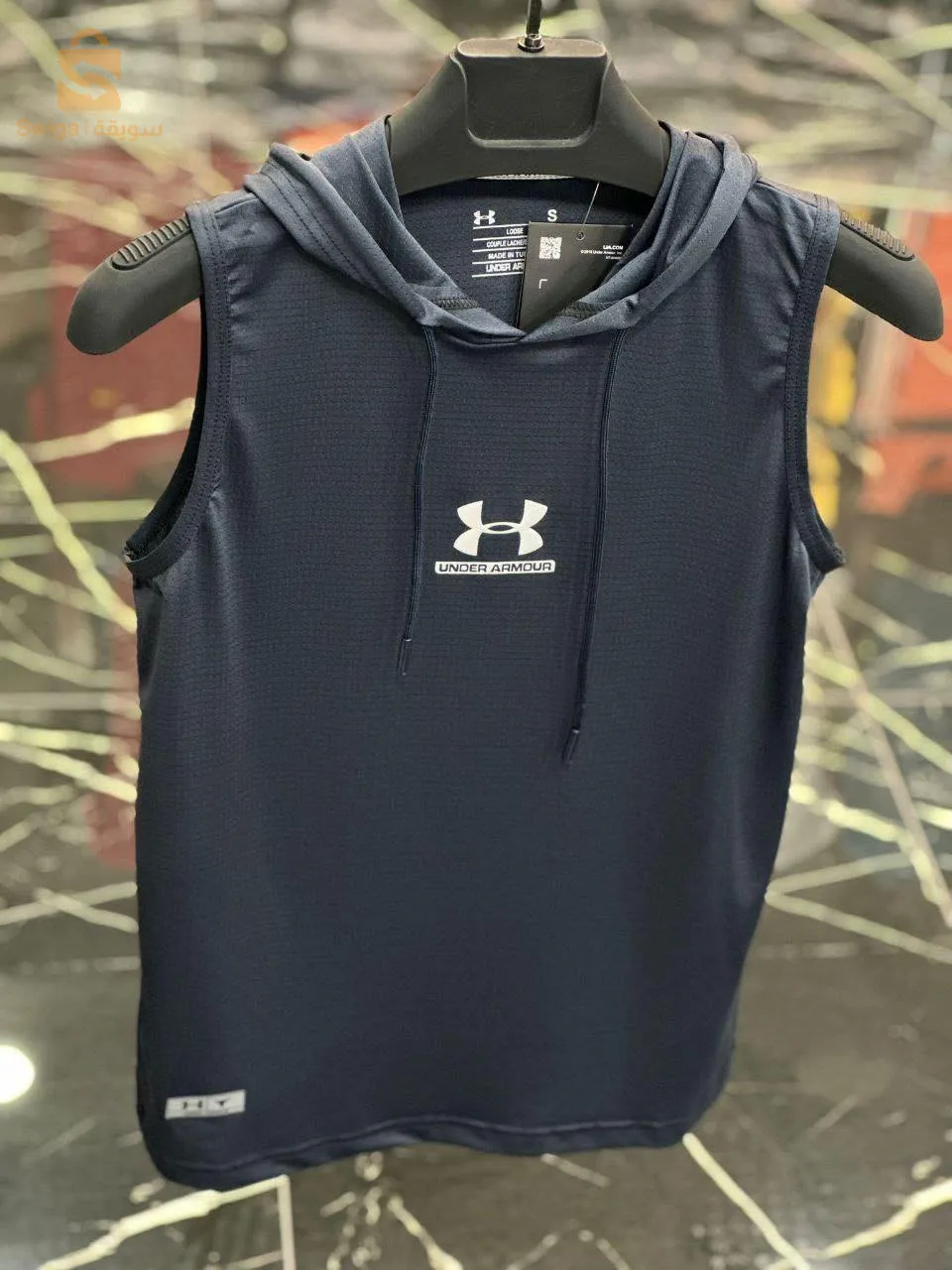 T-shirt de fitness Homme avec capuche