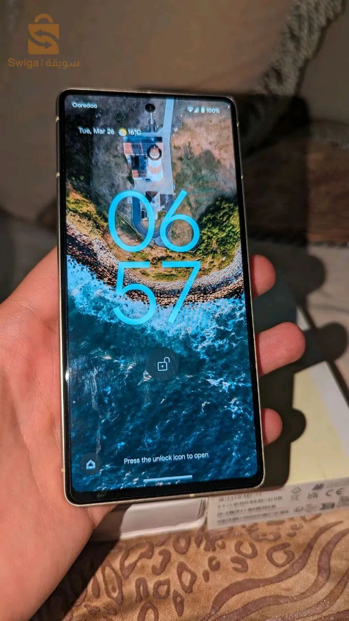 Google Pixel 7 CE lemongrass avec boite