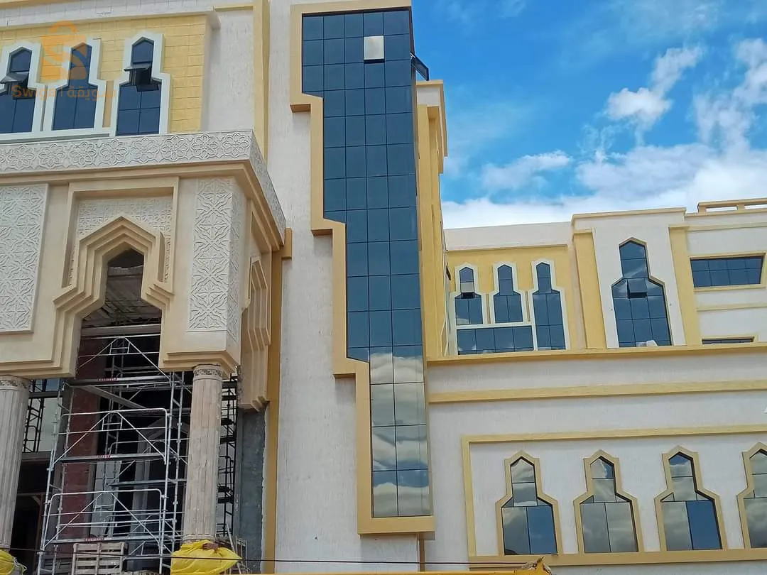 تزيين واجهات الخارجية للمحلات التجارية والمؤسسسات