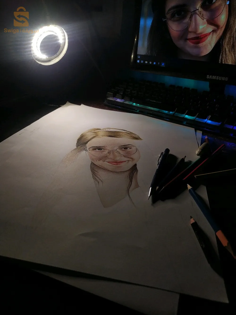 رسومات بورتريه واقعية