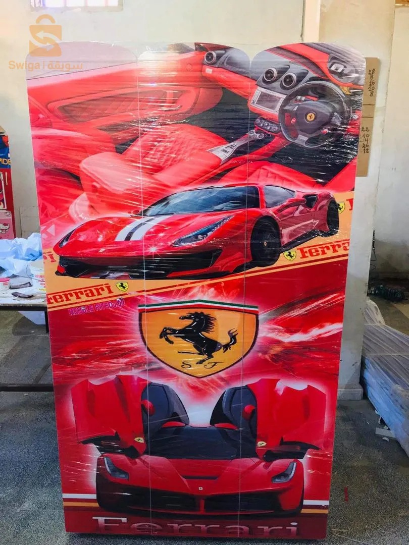 سرير الأطفال سيارة السباق