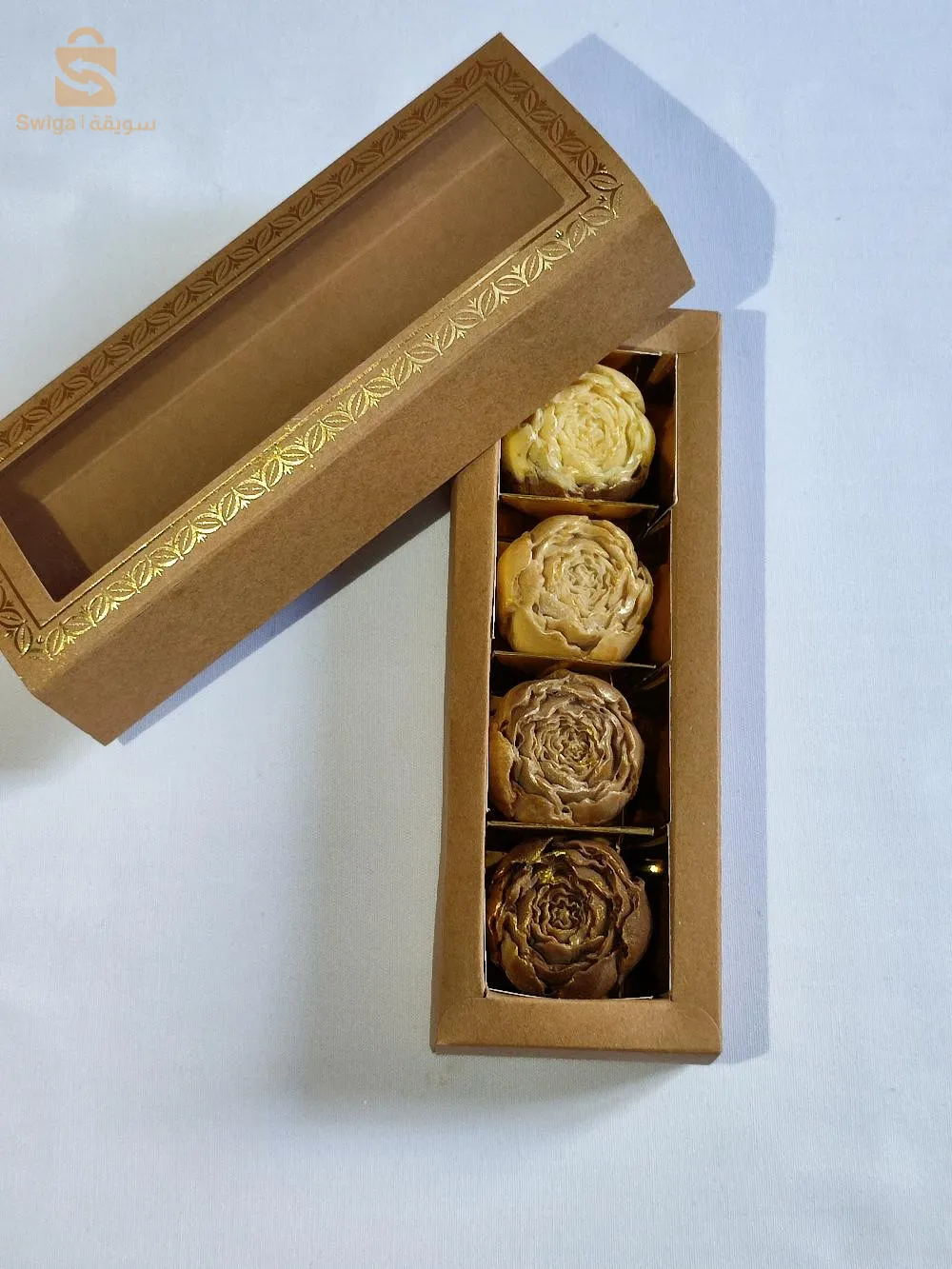 box chocolat sous forme de rose 🌹