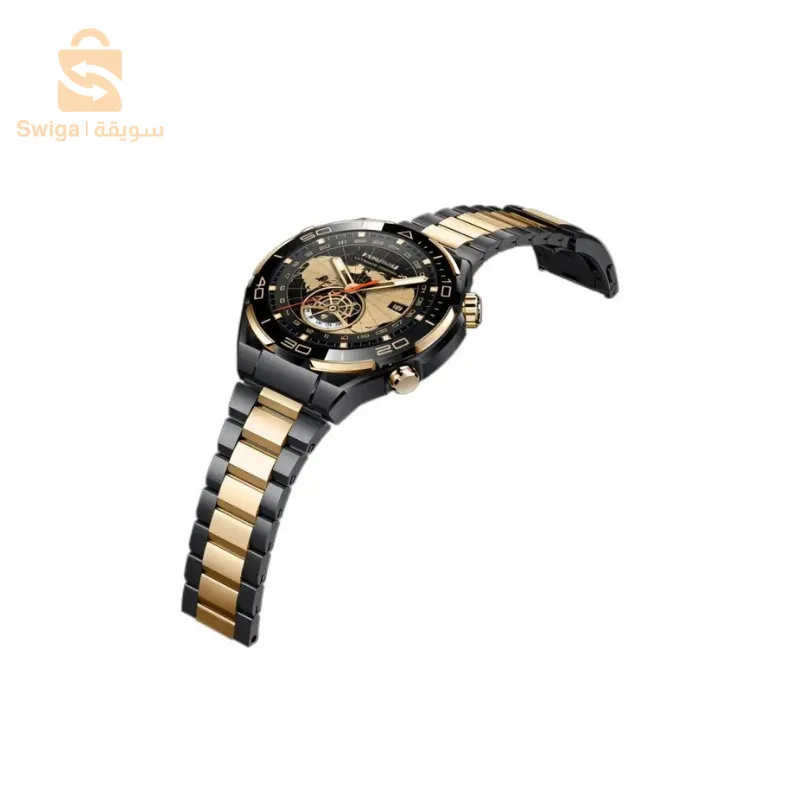 HainoTeko Edition Limité Montre intelligente Bluetooth AMOLED Display avec 2 bracelets Wireless Charge