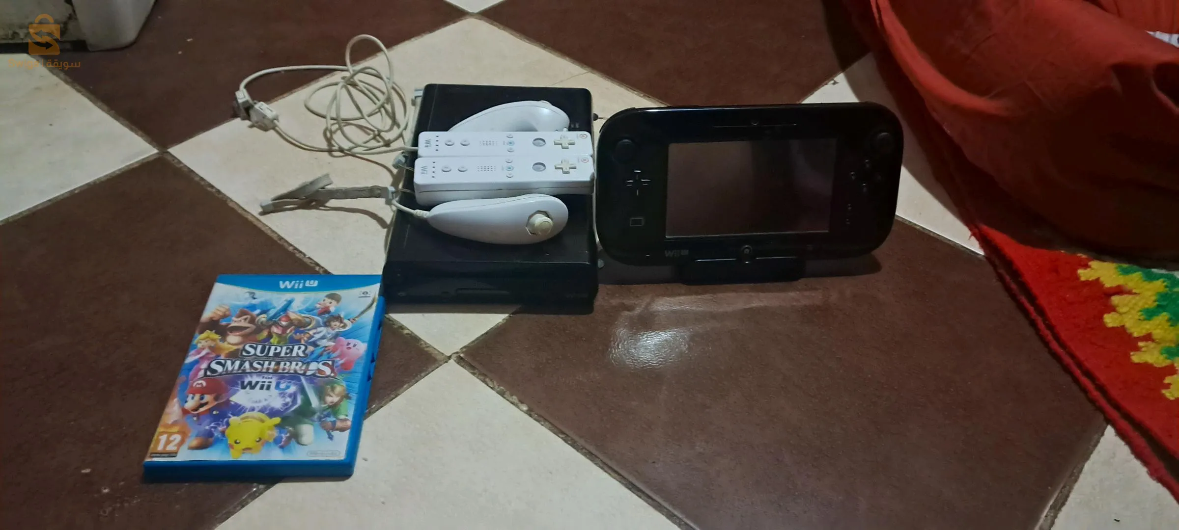 wii u 32gb +2wii remote+jeux+2nunchuck