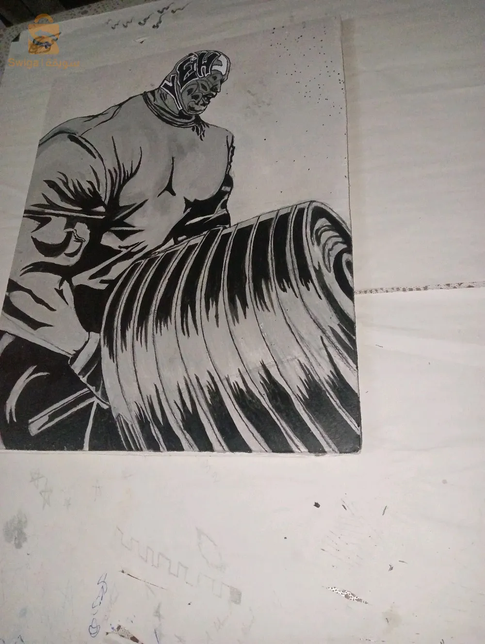 السعر 70الف رسومات يدوية جودة عالية