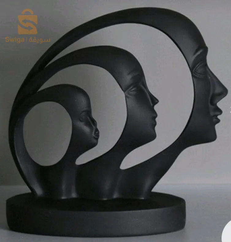 la statue de la famille