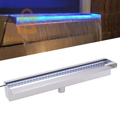 vente lame cascade d'eau inox et accessoires