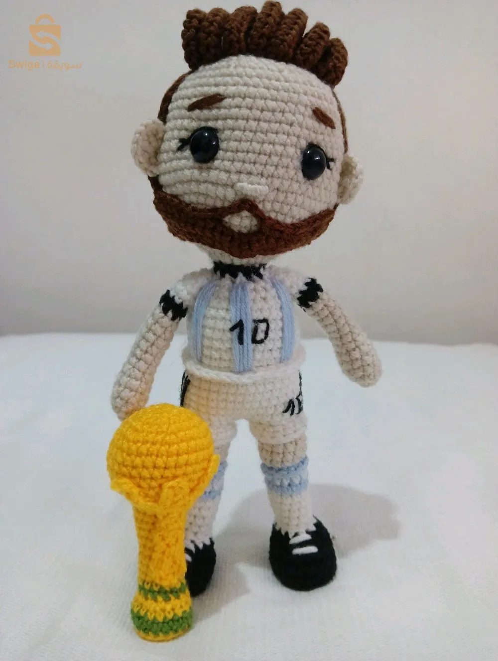 دمية ميسي بالكروشيه ،اميجرومي