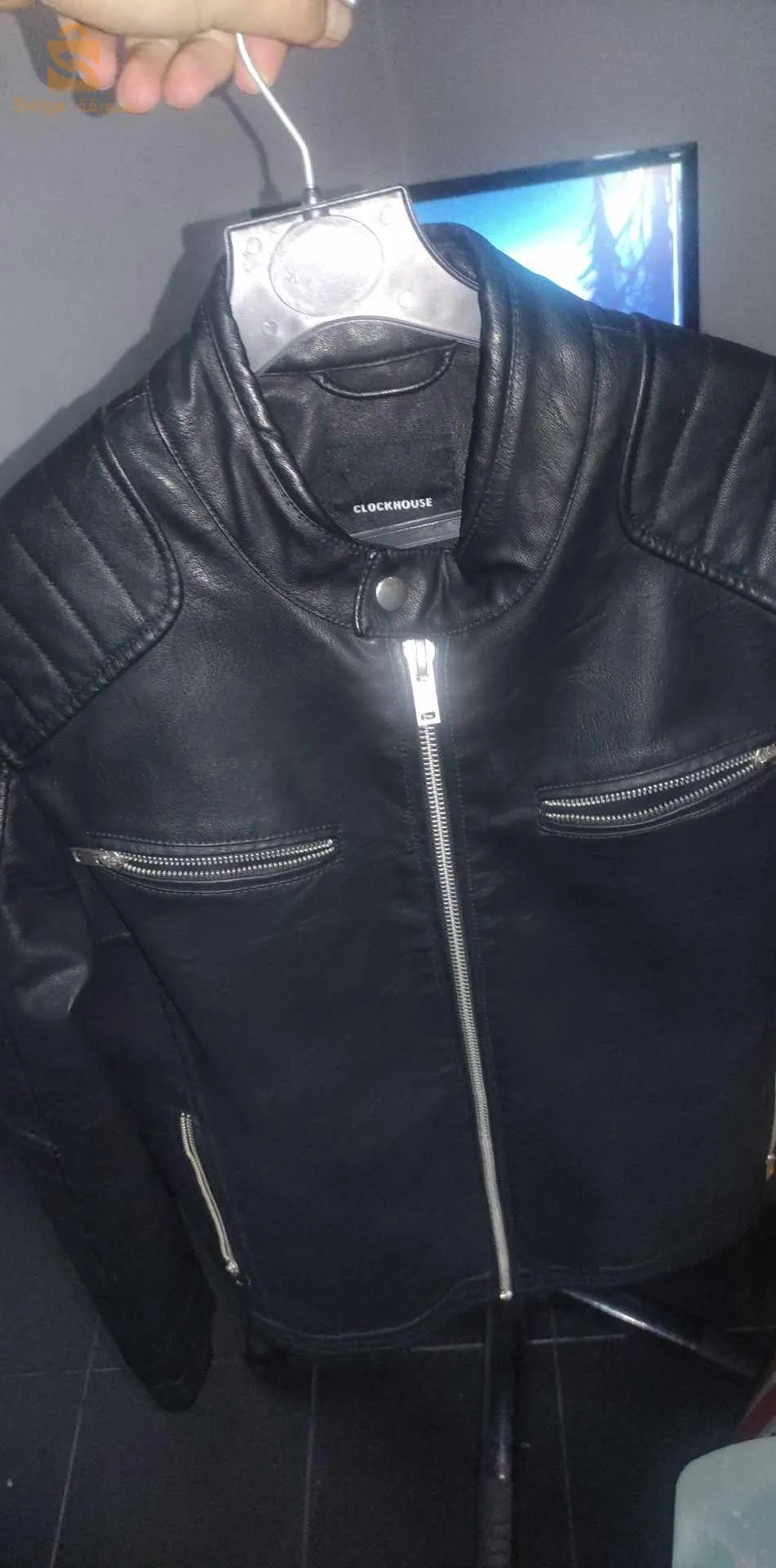 veste en cuir végétal originelle