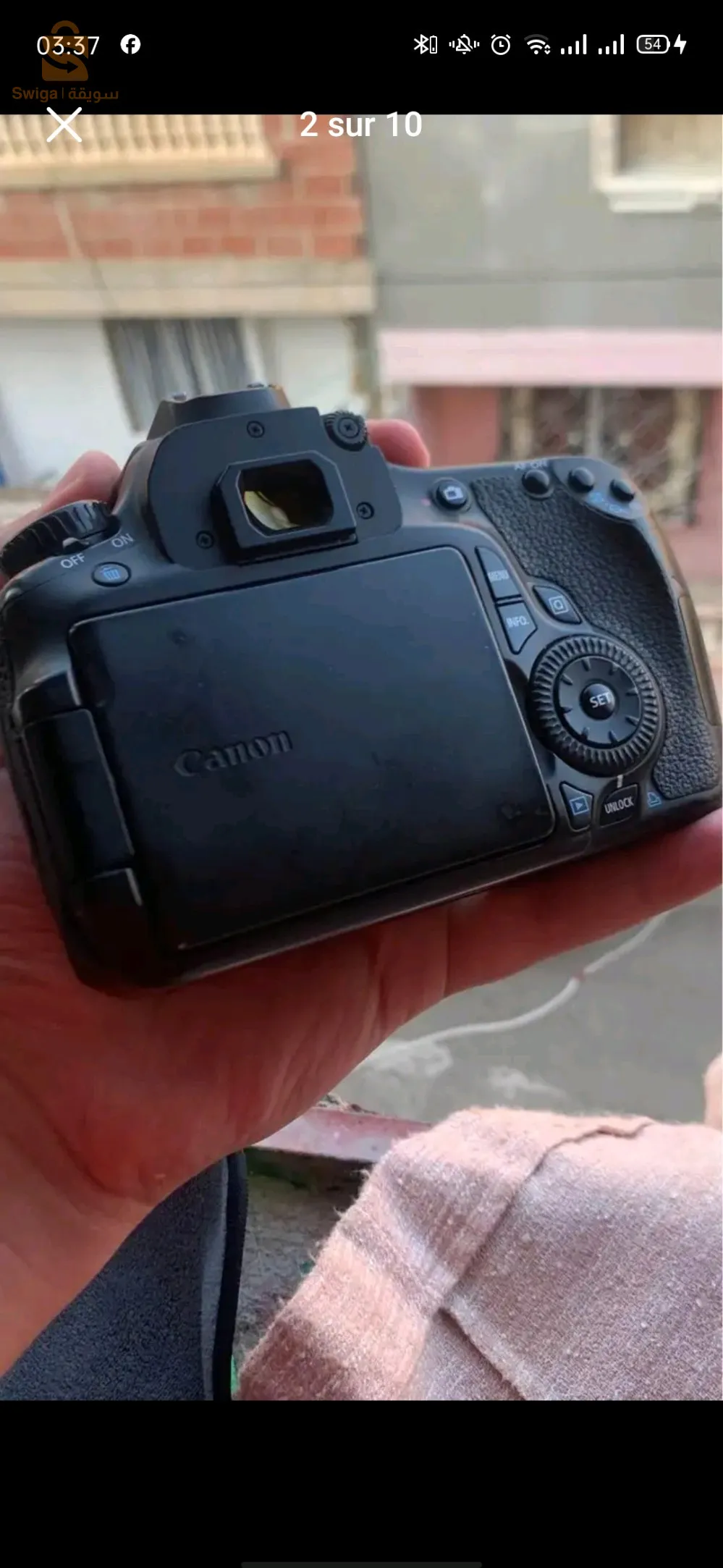 canon 60Dd 26 k clics 2 batterie sans objectif