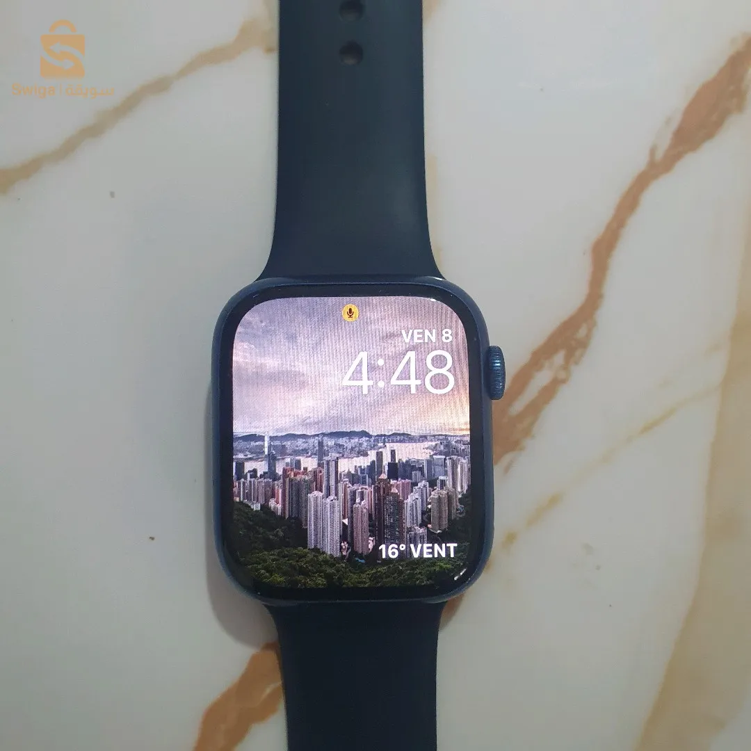 ساعة آبل واتش سيري 7 جديدة حاجة اورجينال تاع الماريكان