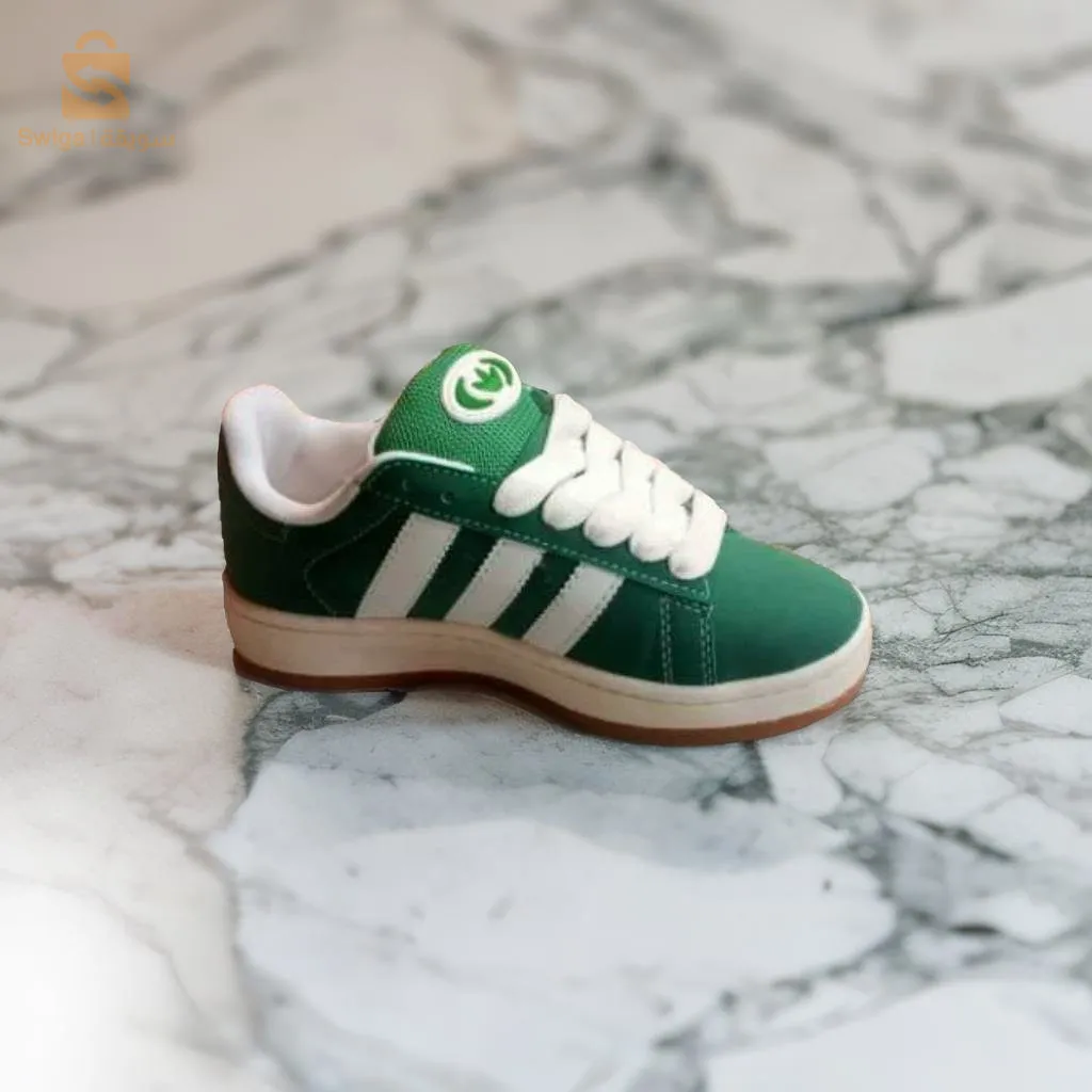 Nouvelle arrivageAdidas campus 00'sCouleur : 🟢🟤⚫Les pointures 👟 : 36 37 38 39 40 Avec des chaussettes 🧦 gratuitPrix : 5900 DA Livraison disponible 58 wilaya bienvenue a tous ✨