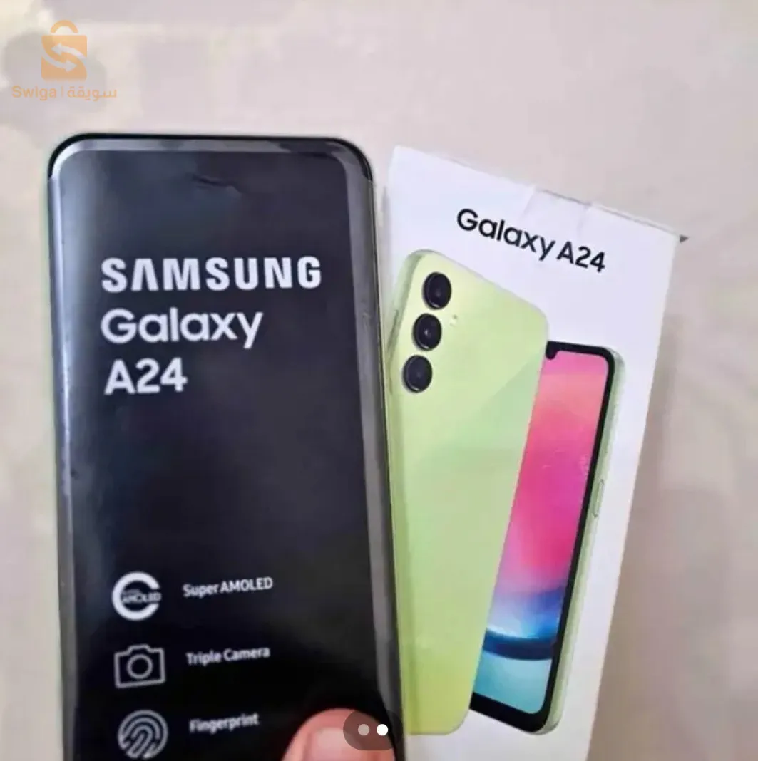 galaxy A24 
6.128g
green
كلش اوريجينال