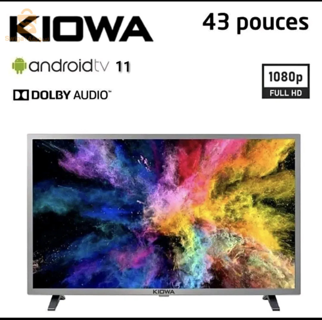 Tv Kiowa 43 pouce Smart Android