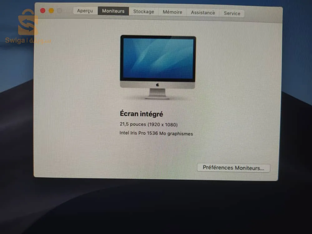 Apple imac i5 /2013 /21.5"/1 tera 
امريكي 100%