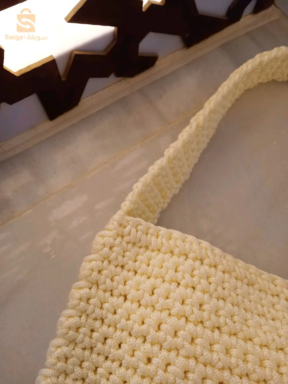 حقيبة يدوية بالكروشي