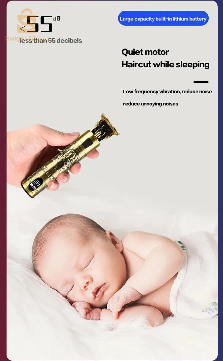 ماكينة قص شعر احترافية صفر مطلق، متدرجة، بهتان منخفض، طراز عتيق مع شاشة LCD
• ما يصل إلى ساعتين من شحن البطارية: اشحن ماكينة الحلاقة الخاصة بك بسرعة وكفاءة مع فترة شحن تصل إلى ساعتين.

• مادة الشفرة المصنوعة من الفولاذ المقاوم للصدأ: تضمن الشفرة المتينة المصنوعة من الفولاذ المقاوم للصدأ قصًا دقيقًا ونظيفًا في كل مرة.

• نوع محرك الاهتزاز: يوفر نوع محرك الاهتزاز أداءً قويًا ومتسقًا، مما يسهل الحصول على قصة شعر مثالية.

• تغيير طريقة ضبط طول الفوهة: اضبط طول القطع حسب تفضيلاتك من خلال التغيير السهل لطريقة ضبط طول الفوهة.

تفاصيل المنتج:

المنتج: أداة تشذيب متدرجة
جهد الإدخال: تيار متردد 110-240 فولت، 50/60 هرتز
وقت الشحن: 2 ساعة
وقت الاستخدام: 120 دقيقة
قائمة العبوة: سوف تحصل على قطعة واحدة * ماكينة قص الشعر، قطعة واحدة * فرشاة، 3 قطع * مشط محدود (2 مم 3 مم 4 مم) وقطعة واحدة * شاحن USB
3500دج
0665955230وق👉viber watts