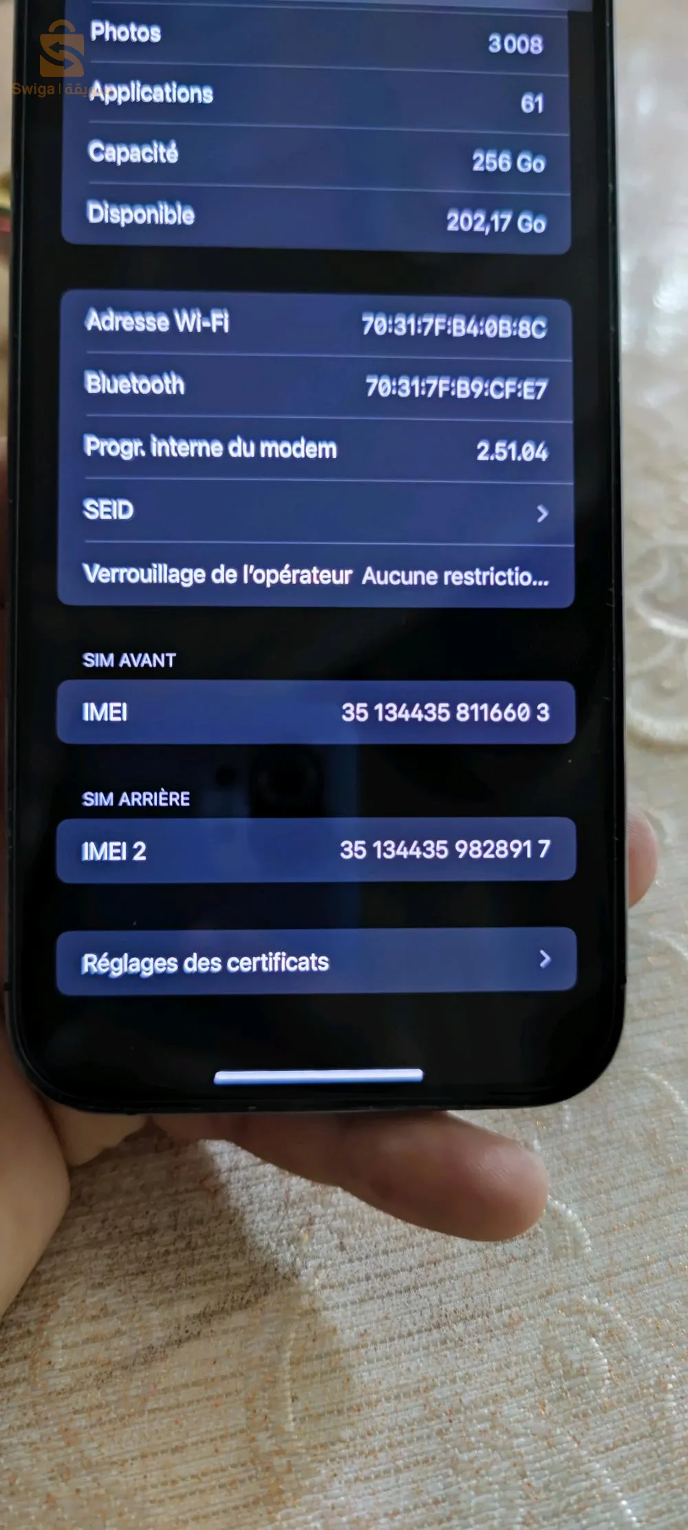 iPhone 14pro max 2 pus