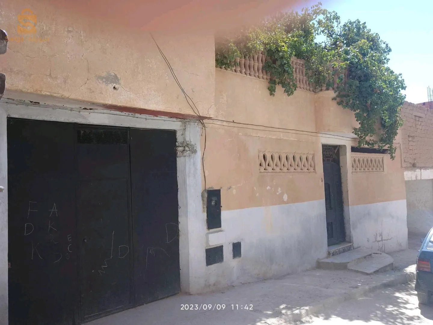 منزل (حوش) بالجلفة حي بلغزال بجوار المقبرة الخضراء