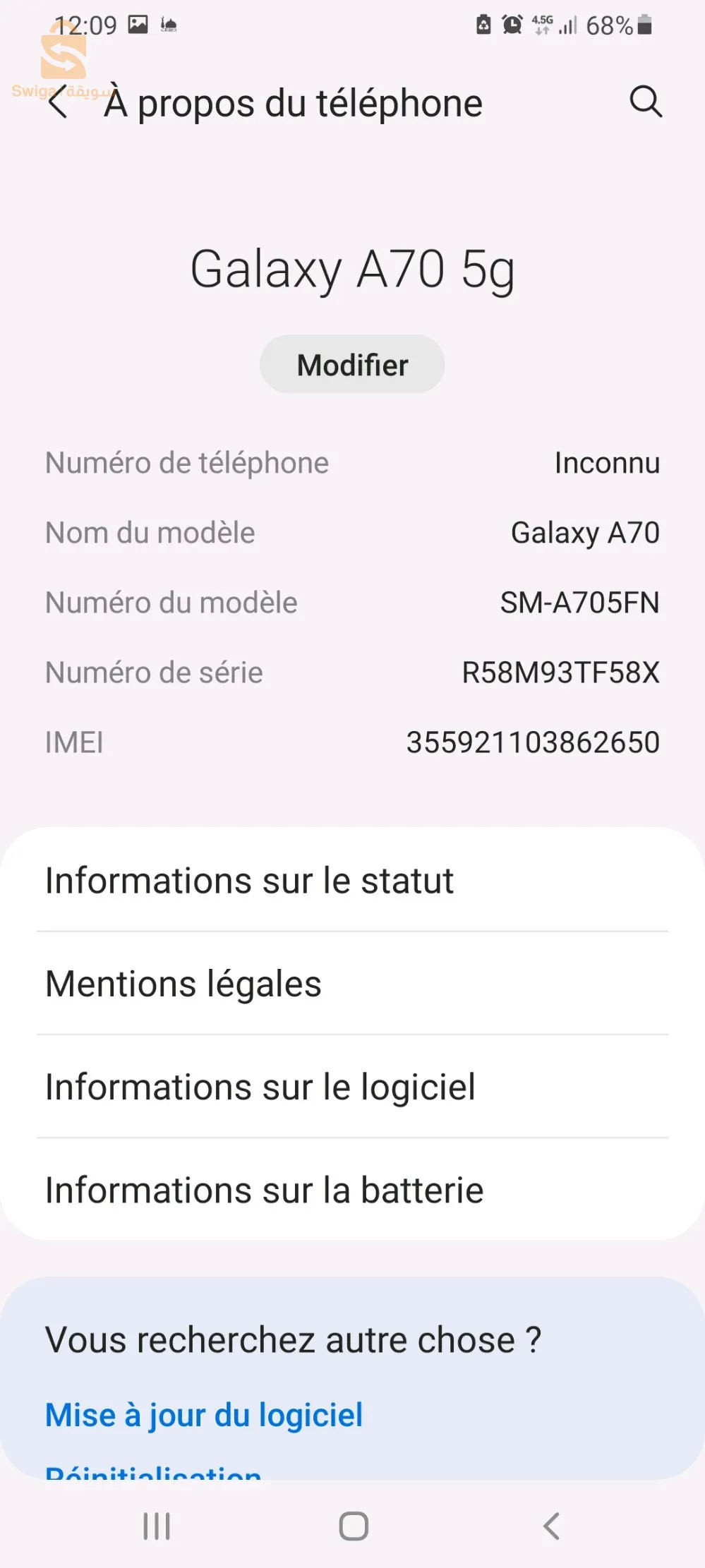 Samsung Galaxy A70 5g
