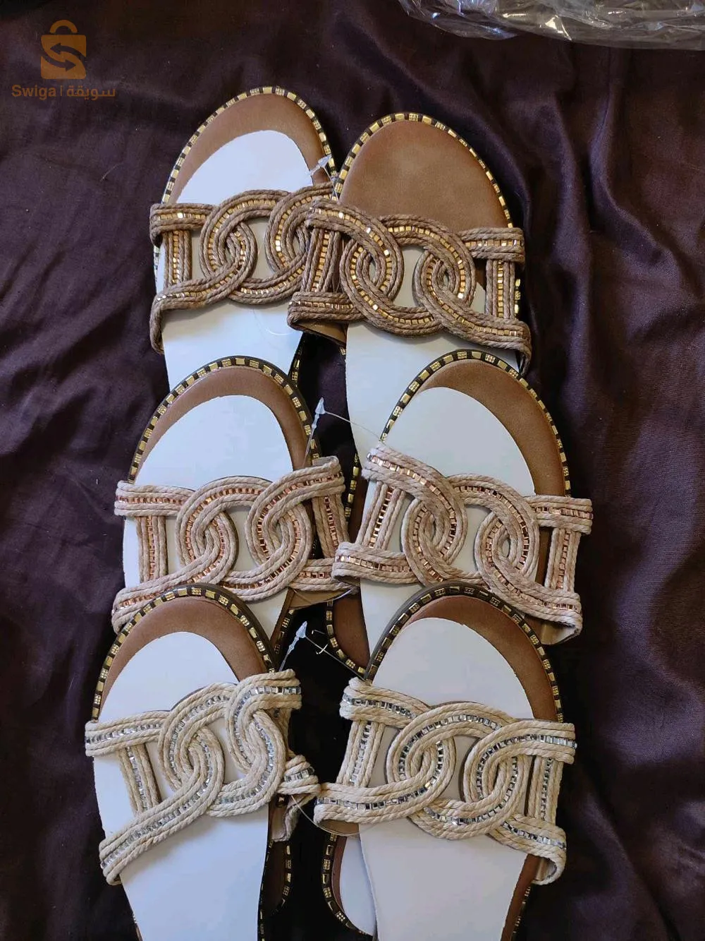 open flat shoes for women