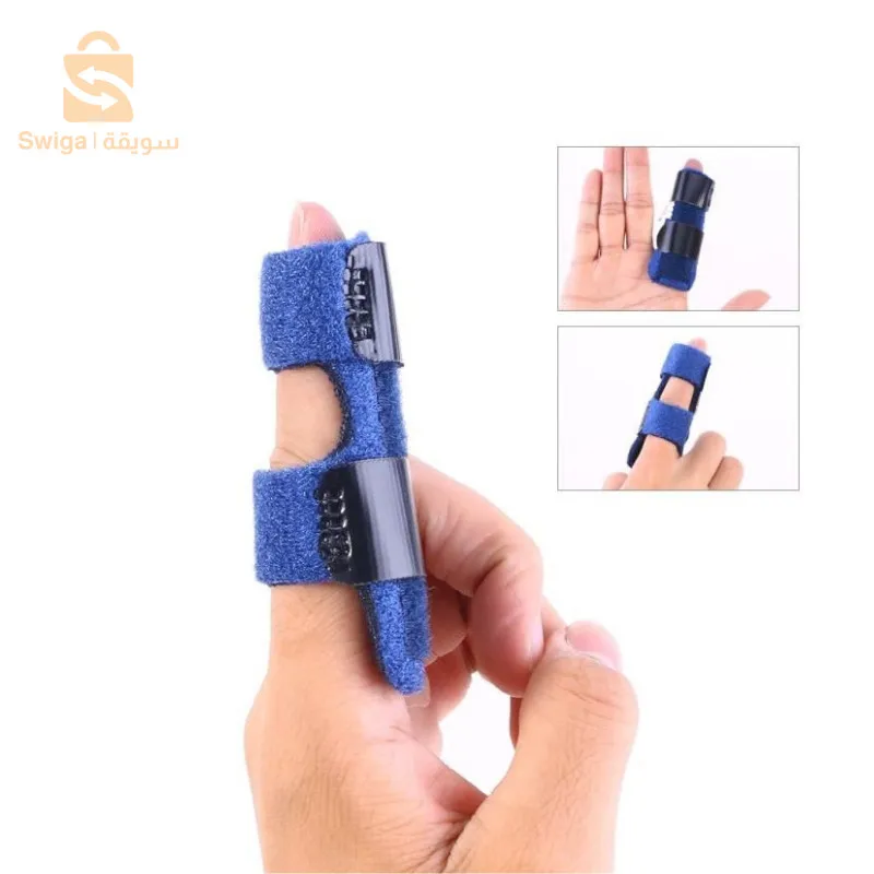 Attelle De Doigt ,Index en Aluminium Réglable Moyen Doigt Récupération Protection Contre Les Blessures