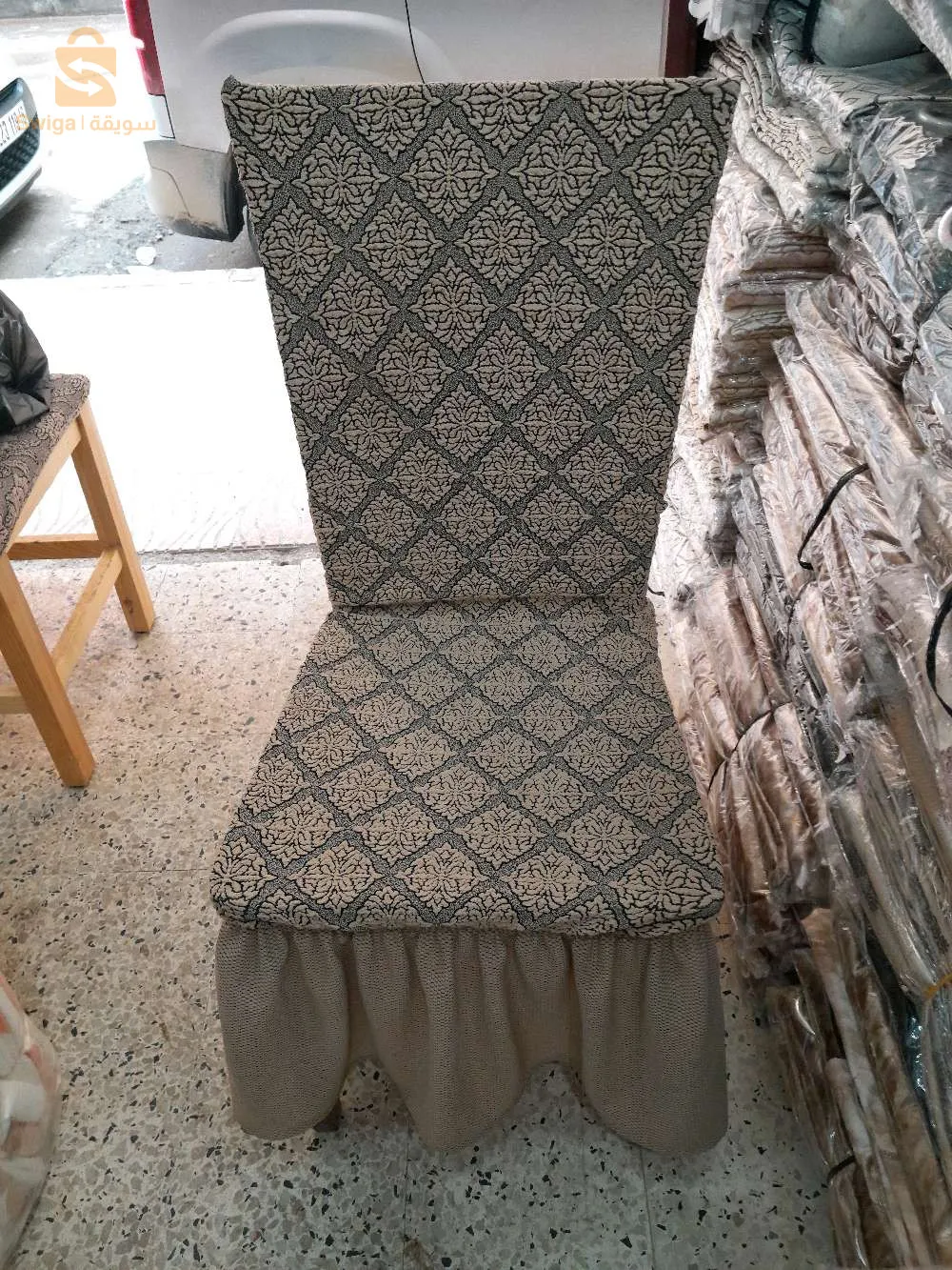 غلاف كرسي كوزينة 6بلايص