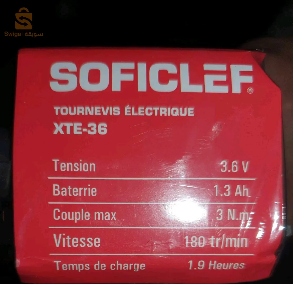 visseuse soficlef 3.6v