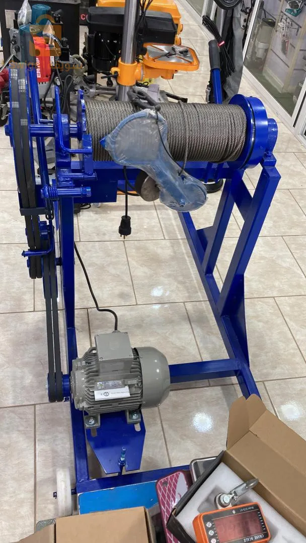 مصعظ خاص بمواد البناء كهرباء
500kg
380v
0792818230