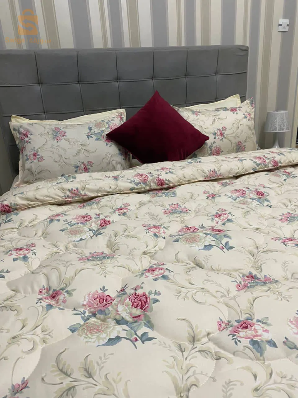 🔻Couette-couvre lit deux places meilleur qualité