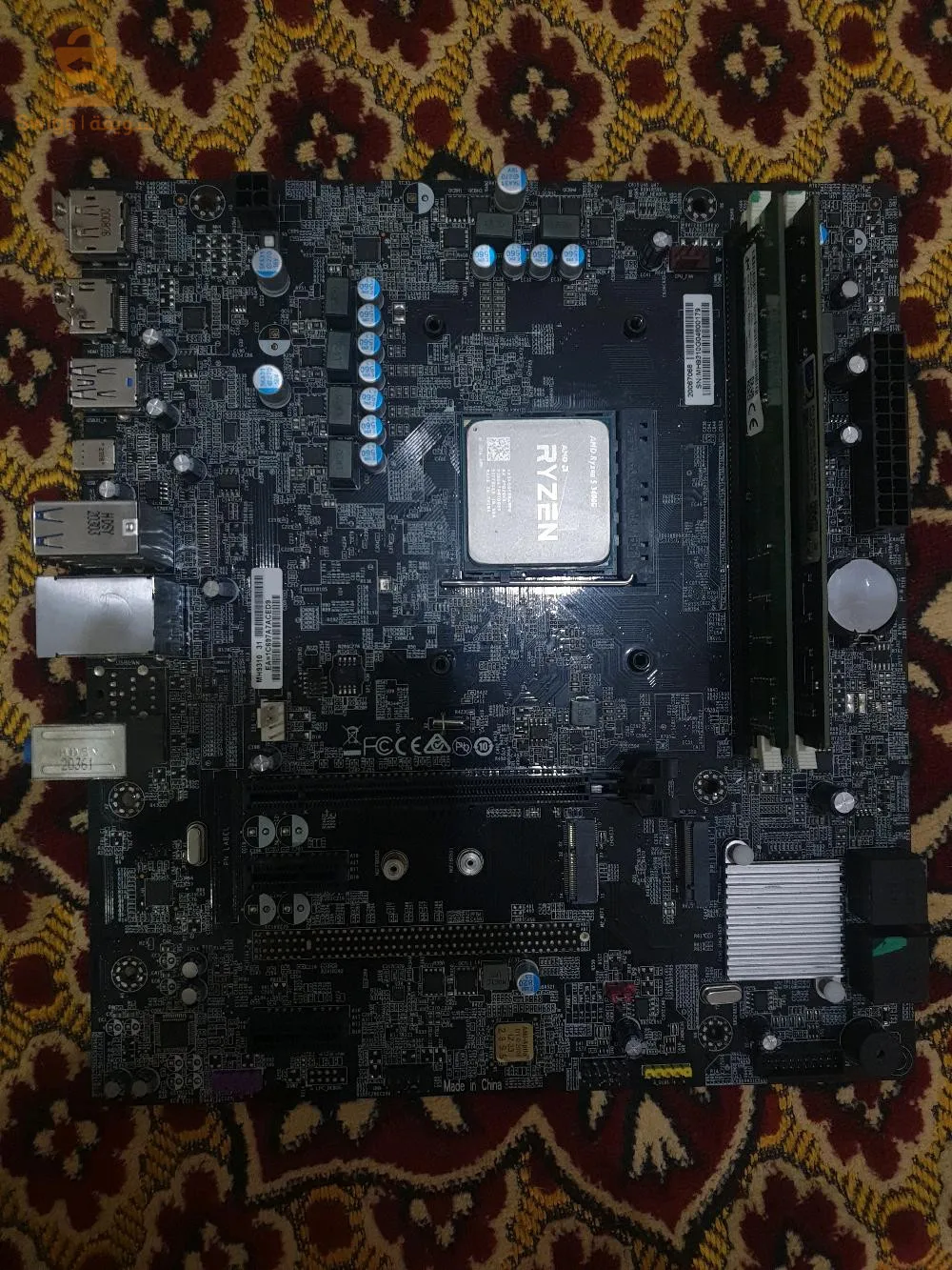 Combo Gaming Ryzen5 3400G + B550m Wifi + 16G Ram