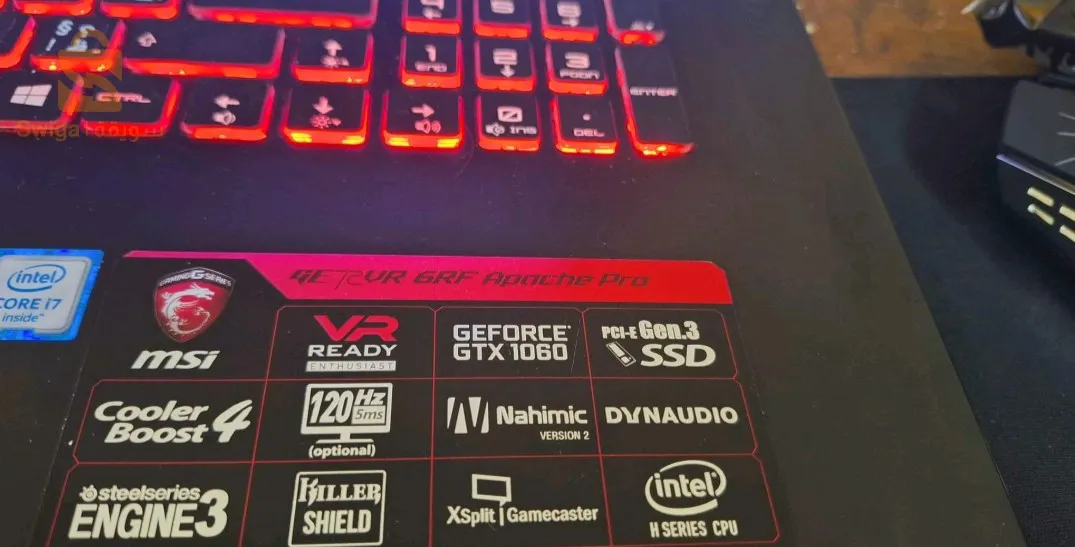 PC portable msi Gamer i7