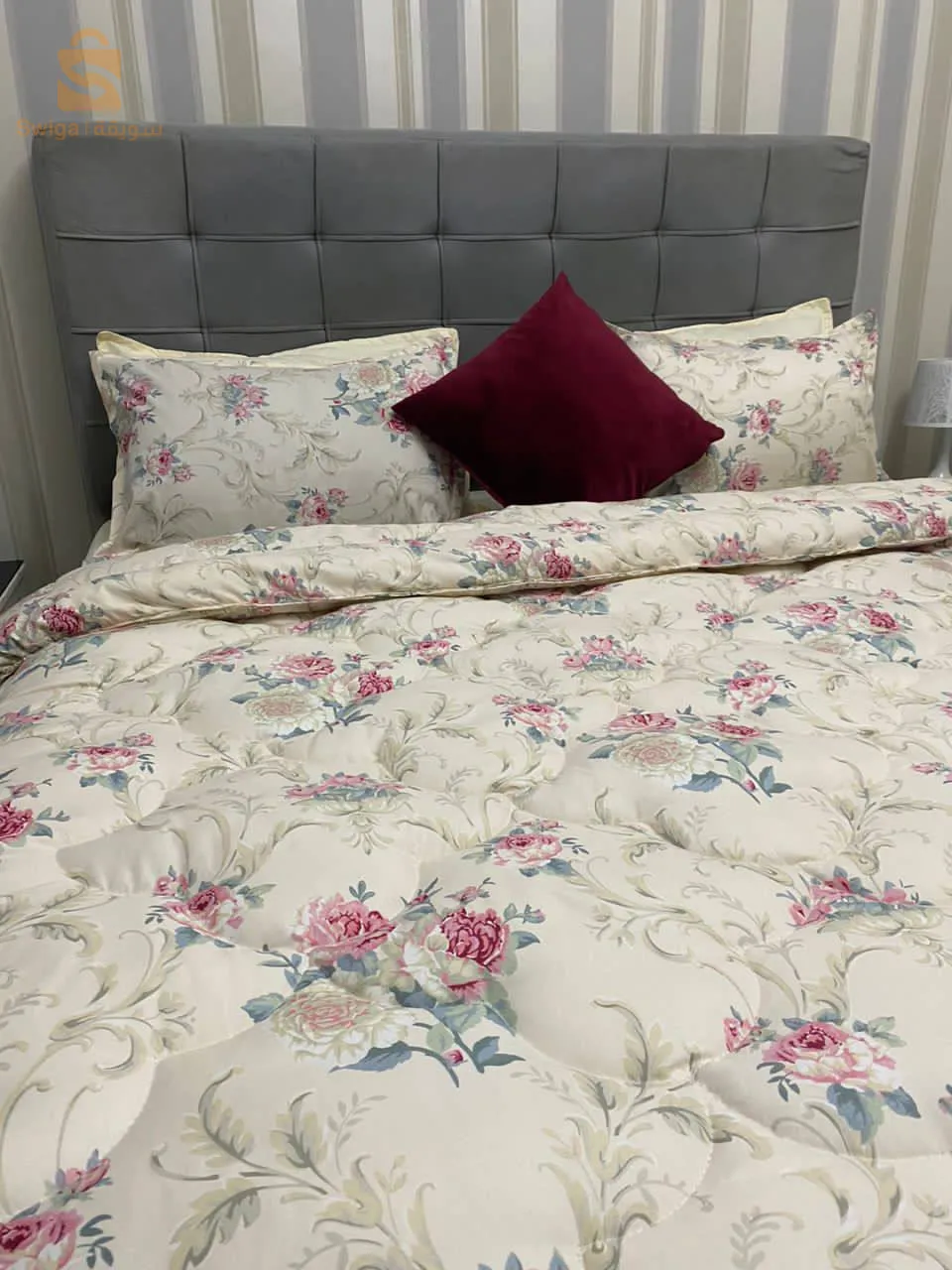 🔻Couette-couvre lit deux places meilleur qualité