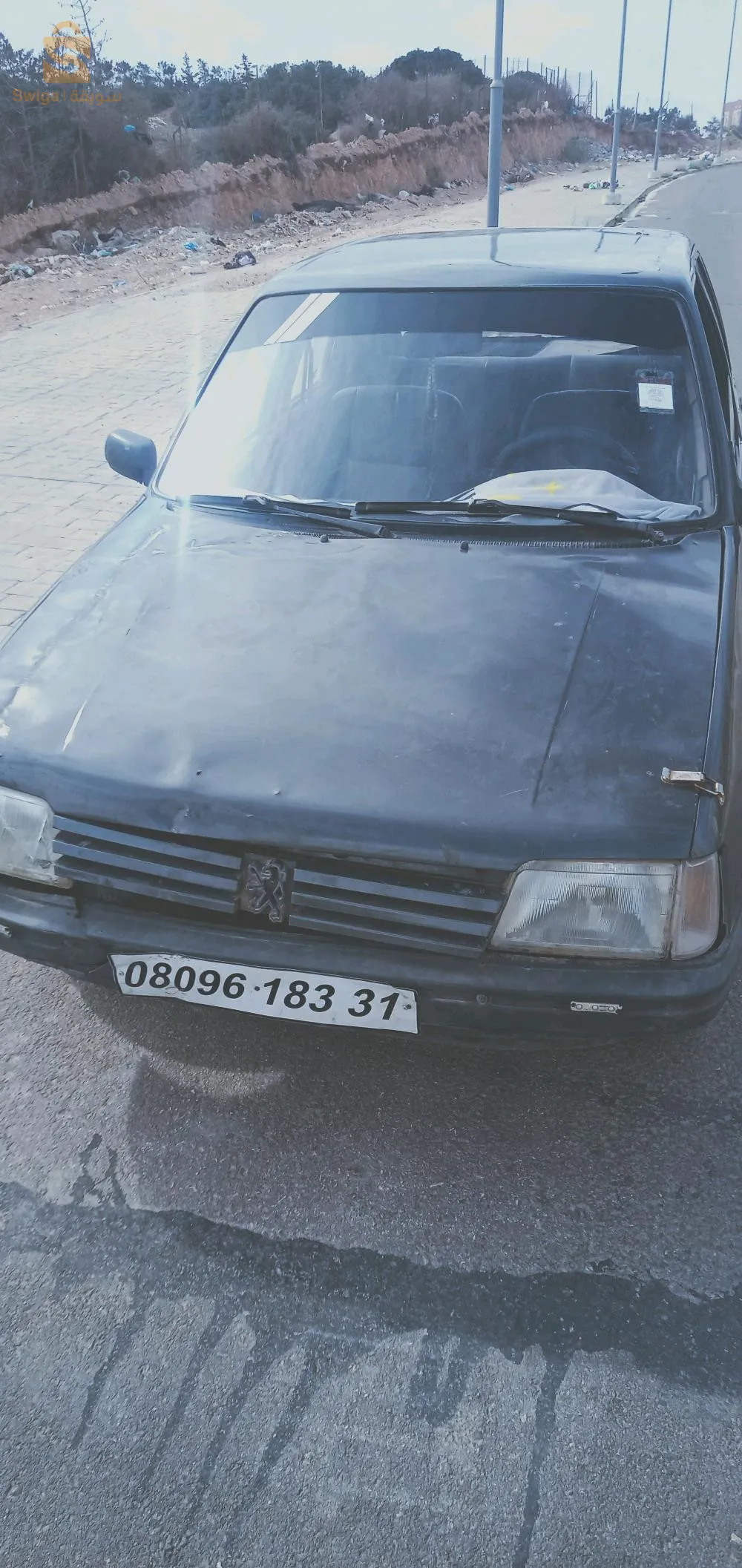 سيارة205 لاباس بيها