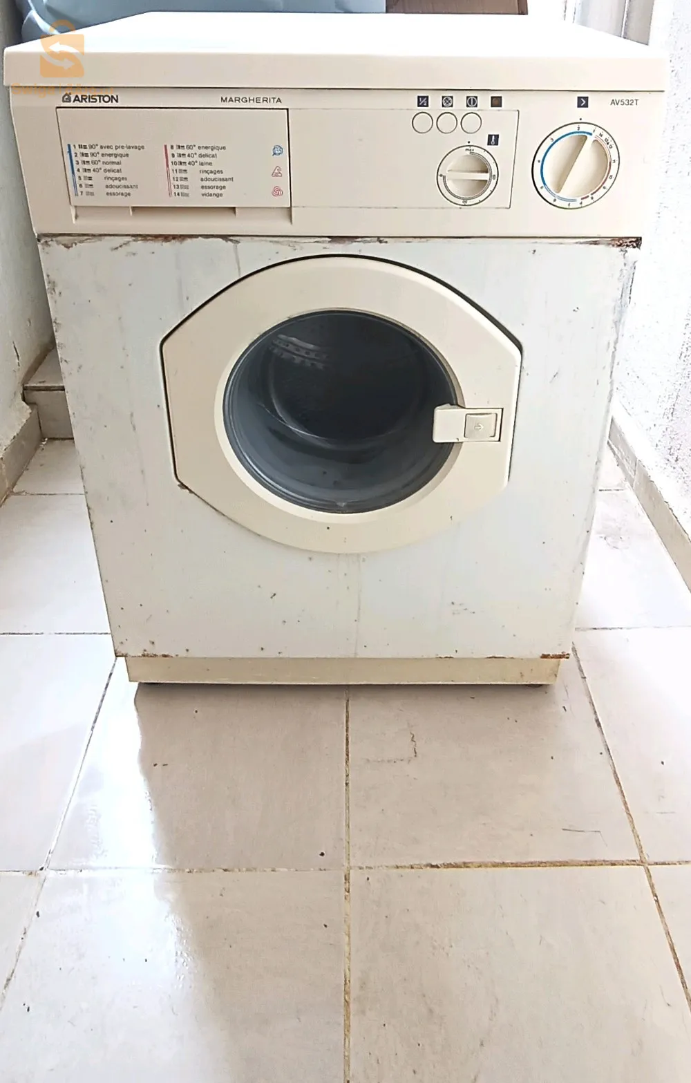 Machine à laver Ariston Margherita