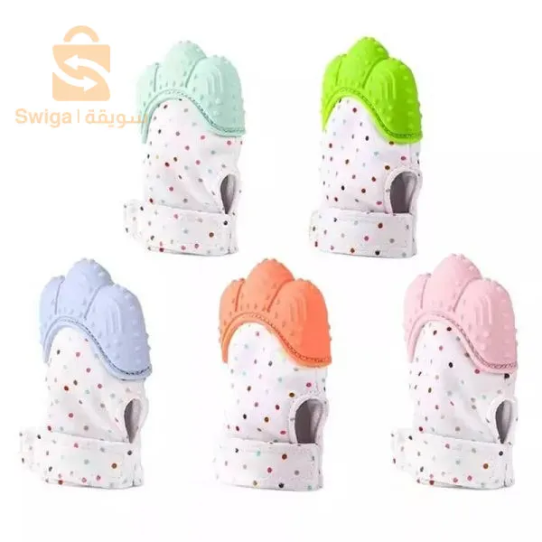 Anneau de dentition en Silicone pour bébé, sans BPA, doux, succion des doigts,