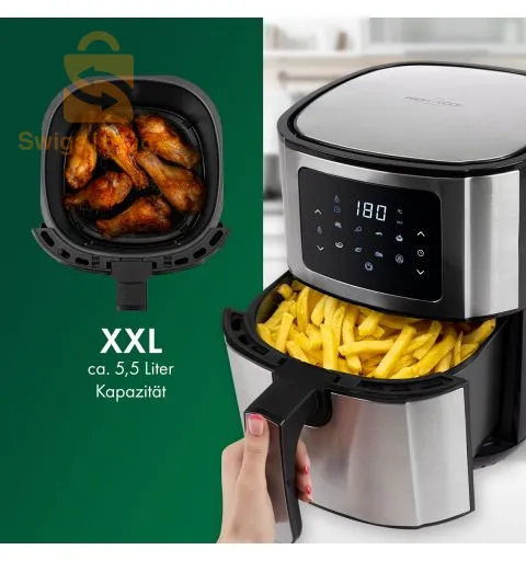 Friteuse À Air Chaud 5,5L Avec Écran Tactile Proficook PC-FR مقلاة هوائية ساخنة سعة 5.5 لتر مع شاشة تعمل باللمس
