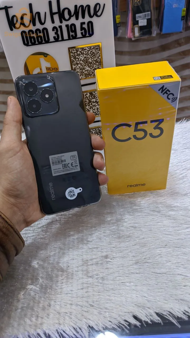 realme c53
6/128
5000mah 
neuf jamais utilisé
livraison disponible YALIDIN WORLD EXPRESS