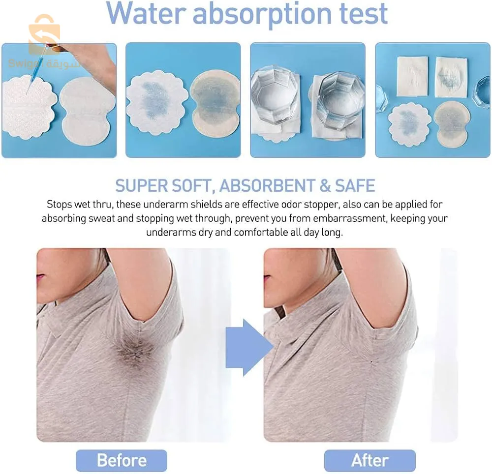 Sweat absorption pads
