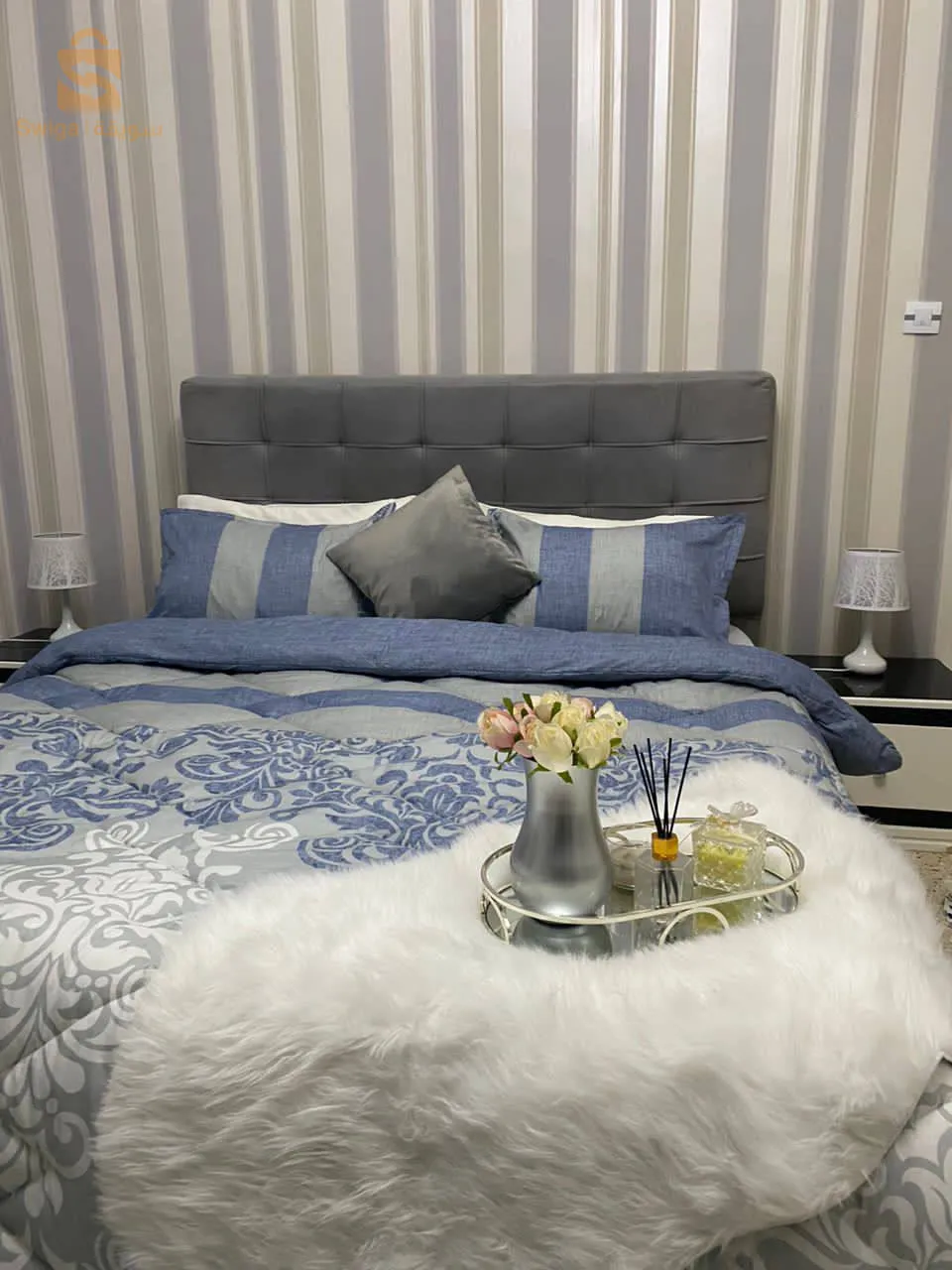 🔻Couette-couvre lit deux places meilleur qualité